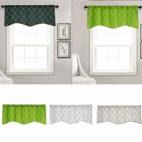 

valance curtains rod pocket pure color sheer short curtains valance tie for small window voile drapes roman tulle kitchen living