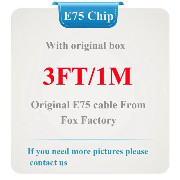 

1m 3ft e75 chip od 3 0mm u b data foxconn cable charger for iph1one 5 6 6 7 plu 8 x with retail box