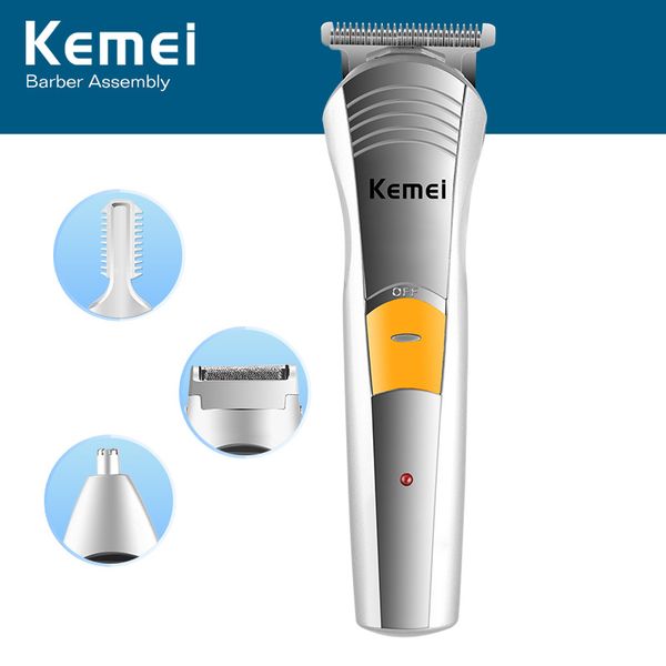 

kemei 570a 7 in1 men face care grooming kit electric facial hair shaver trimmer ear beard trimmer hair cutter sweet07