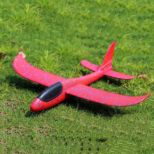 

48см рука throw rc самолет эпп пена открытый launch планер гибкая plane детские игрушки fly rc самолет модель