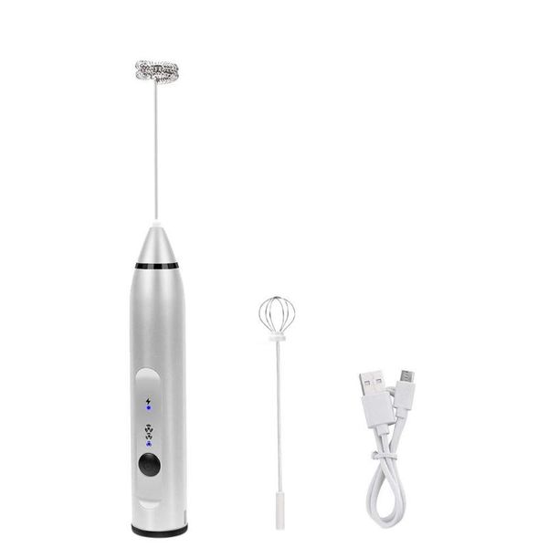 

usb rechargeable milk frother egg beater mixer handheld electric milk frother foam maker for coffee cappuccino