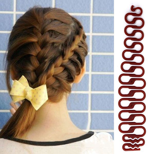 2019 Women Lady French Hair Braiding Tool Braider Roller Hook With Magic Hair Twist Styling Bun Maker Hair Band Accessories From Pingwang6 37 01
