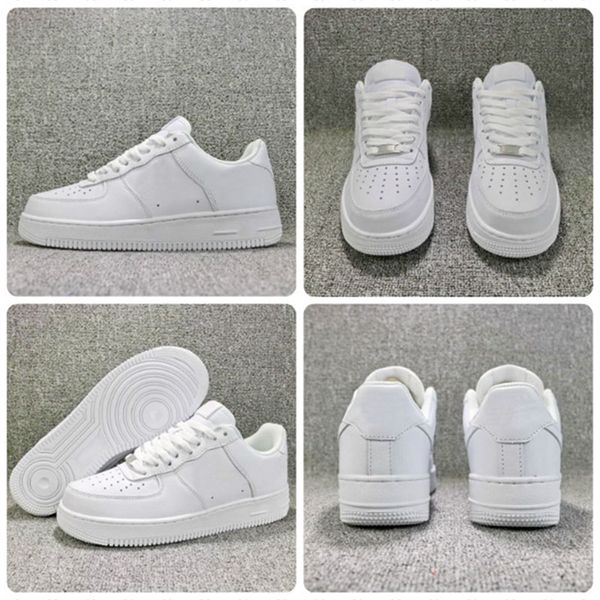 

Cheap Comfortable Low 1 1s Mens Skateboard Shoes Classical White Board Shoes Womens Fashion Outdoor Designer Sneakers