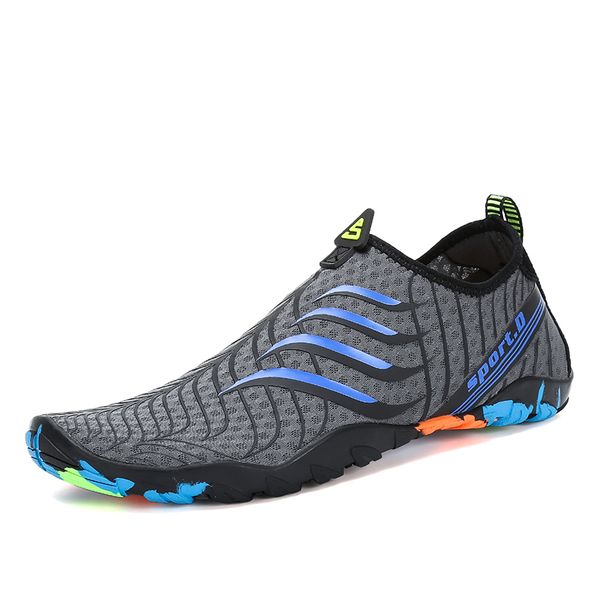 

water shoes men summer shoes woman breathable upstream aqua shoes beach equipment sandals swimming diving socks sea surfing slippers