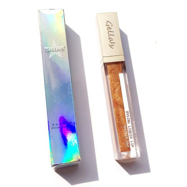 

dropshipping most popular candy color lip gloss makeup lasting moisturizing nourishing lip glaze mirror glass lip gloss change color liquid.