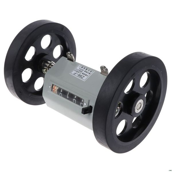 

ootdty z96-f mechanical length distance meter counter double rolling wheel 0-9999.9m
