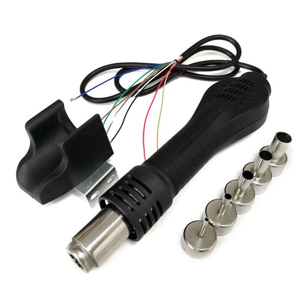 

heat gun air hair dryer soldering hairdryer gun handle for 858 858d 8858 8586 878 bga rework solder station desoldering tool