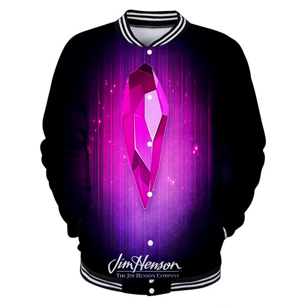 

latest movie the dark crystal 2 3d jacket men/women fall winter personality the dark crystal 2 baseball wear 3d jacket men's, Black;brown