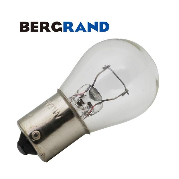 

10pcs s25 p21w 12v 21w ba15s clear halogen light 1156 car external lights front turn signal bulb car lights