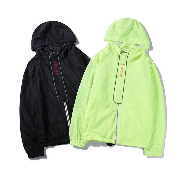 

mens designer jacket sun protection men women summer luxury windbreaker jackets new arrival men brand jacket women clothing, Black;brown