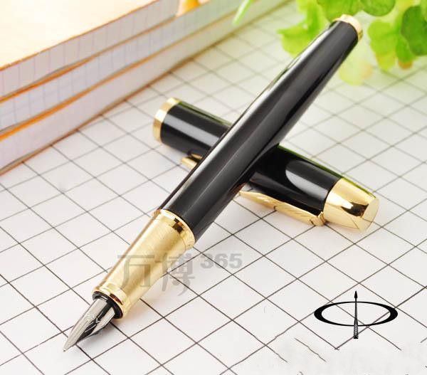 

parker pen black im fountain pen school office suppliers signature pens excutive fast writing pen stationery gift3, Blue;orange