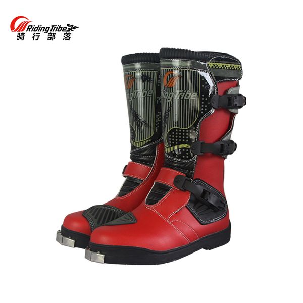 

pro biker microfiber leather motorcycle boots racing shoes speed motocross cross village boot off road motorcycle shoes men