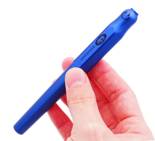

s&y smile young marker fully aluminum alloy fountain pen cute lovely blue fashion writing gift pen smooth iridium nib 0.38/0.5mm