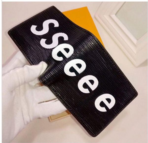 

2019 европейский классический дизайн бренда мужской короткий кошелек держатель ка