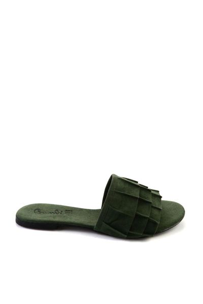 

bambi light green women 's loafer slippers f0334145472, Black