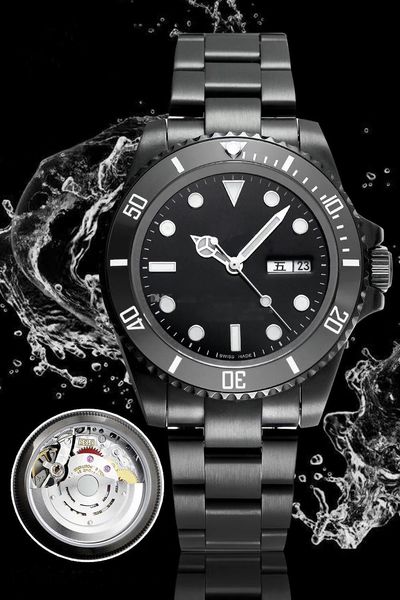 

Top Quality Watches Automatic Machine Watch The latest SUB Waterproof 100m Night Glow Collection Watch 316L Steel Strip Work