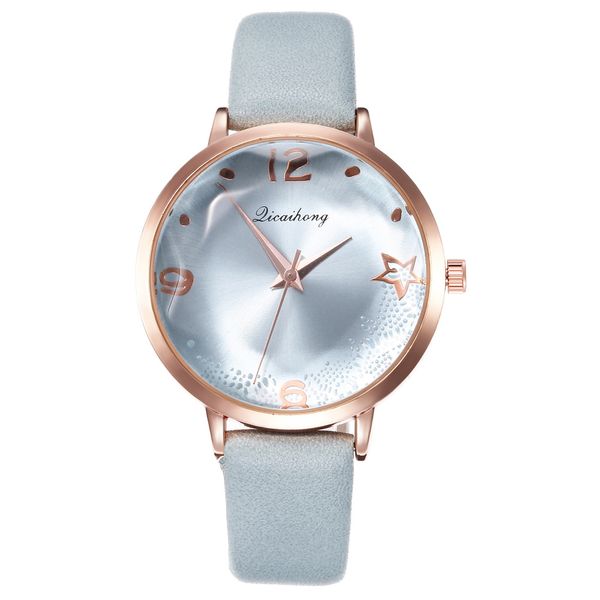 

2019 womens classic quartz wristwatch bracelet watches fashion leather casual watch elegant relogio, Slivery;brown