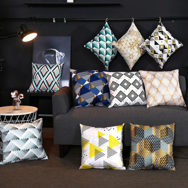 

45 * 45cm pillow case pillow cushion cover plush pillow case nordic style