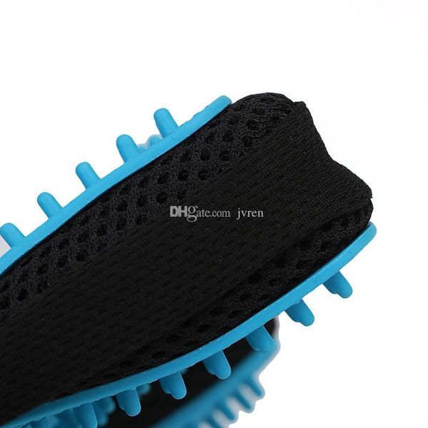 

новые двойные стороны пэт ванна перчатки для удаления волос массаж силиконовая щетка для кошки собаки универсальная рука