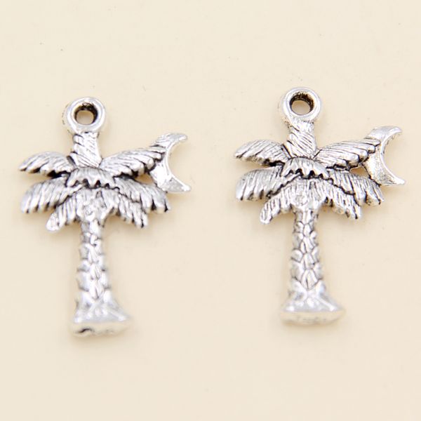 

wholesale 45pcs tibetan silver tree charms pendants 14x21mm, Bronze;silver