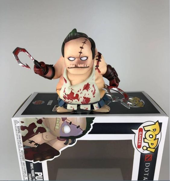 

dota butcher gift box blister hand model car decoration gift anime peripheral spot to map custom funko pop