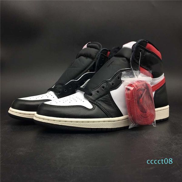 

новое прибытие черный toe баскетбол обувь 1 1s mens белый красный спорт на открытом воздухе кроссовки лучшие качества с коробкой 08ct