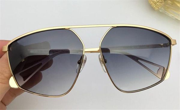 

new frame designer sunglasses summer quality 0437 popular avant-garde square style uv400 protection eyewear fashion efqfn, White;black