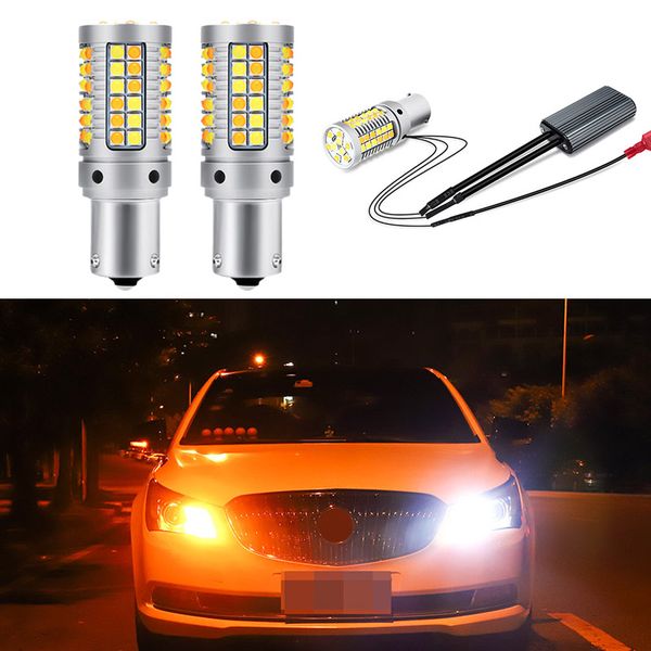 

2pcs drl daytime running lights with turn signal 1156 canbus py21w bau15s auto led bulbs for juke f15 2011-2015 for cars