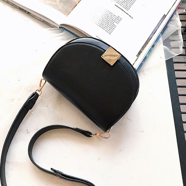 

pu solid leather crossbody bags for women 2020 shoulder messenger bag female handbags ladies hand sling bag