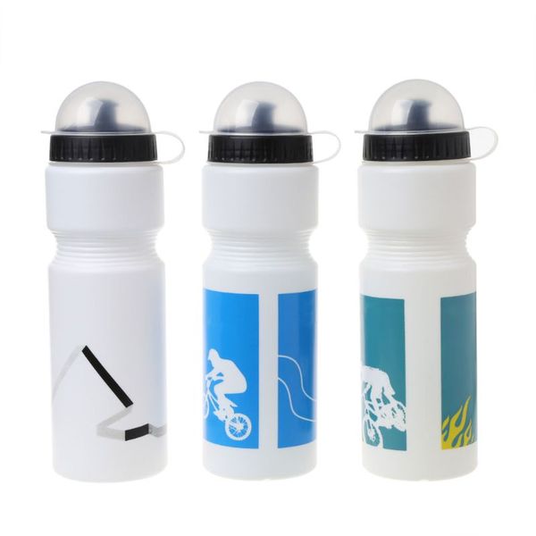 

750ml water bottle portable bicycle hiking camping outdoor sports lightweight plastic drinking cup mtb bike accessories 10166