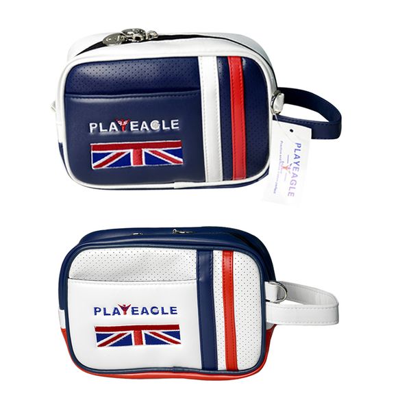 

2x golf valuables accessory pouch ditty tool marker tee zippered bag