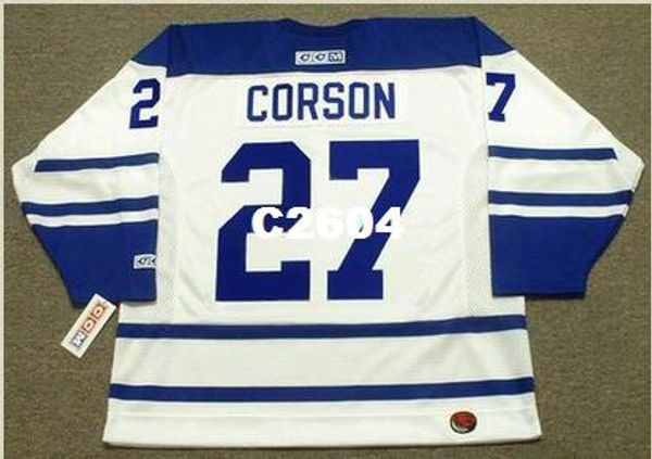 

mens #27 shayne corson toronto maple leafs 2001 ccm ретро хоккей джерси или пользовательские любое имя или номер ретро джерси, Black;red
