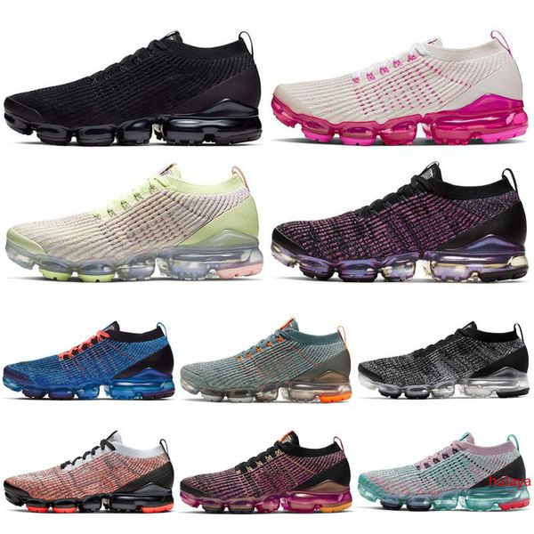 

мода fly 3,0 мужские женские кроссовки тройной black white pure platinum вяжут 3s мужчины беговые кроссовки дизайнер спортивная обувь 36-45