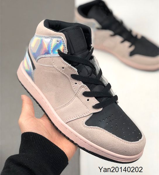 

wholesale 2020 new chrome wings 1s pink i men women mid basketball shoes outdoor trainers good quality size 36-45