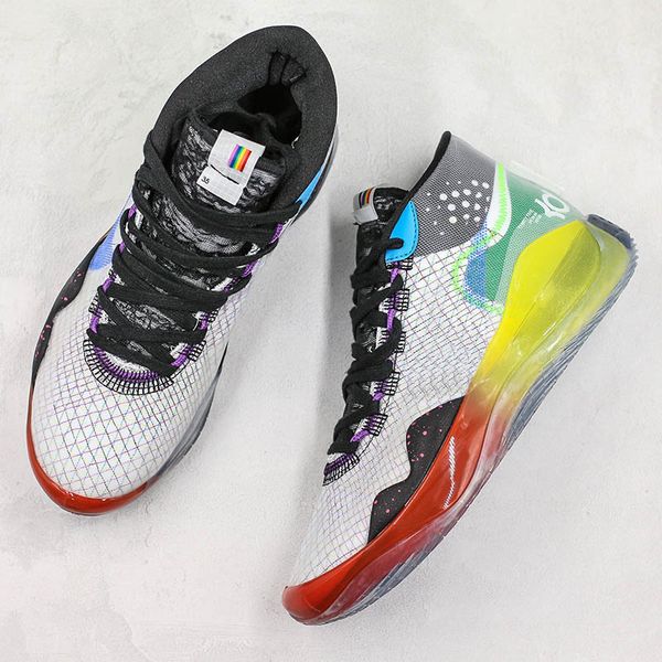 

2019 new zoom kd12 ep basketball shoes colorful mens designer waterproof outdoor sport trainers sneaker size 7-12