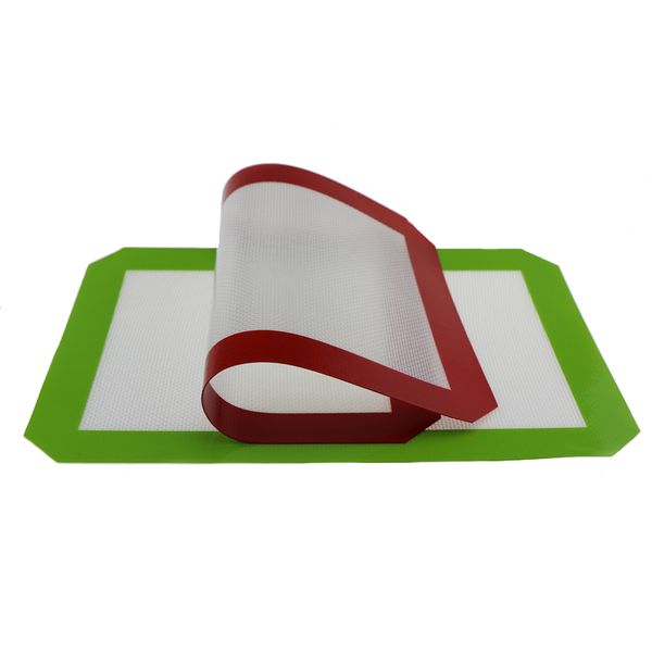 

non-stick silicone dab mats for wax 30cm x 21cm (11.81 x 8.27 inch) silicone baking mat dab oil bake dry herb kka3367