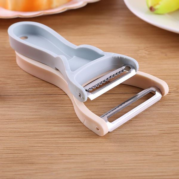 

2pcs vegetable fruit peeler slicer grater cutter grinder kitchen gadget