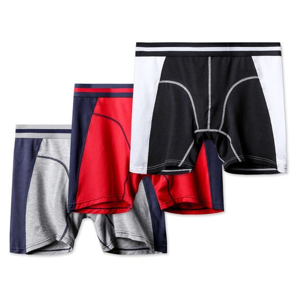 

Men's Underwear Fashion Active Boxer Brief Breathable Underwears Mens Casual Comfortable Soft Underpants 4 Colors Size M-3XL