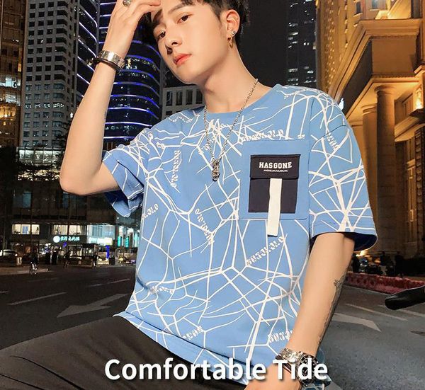 

designer stu/sy prince t-shirt brand cotton men's fashion letter printing t-shirt m-xxxl summer new product recommendation, White;black