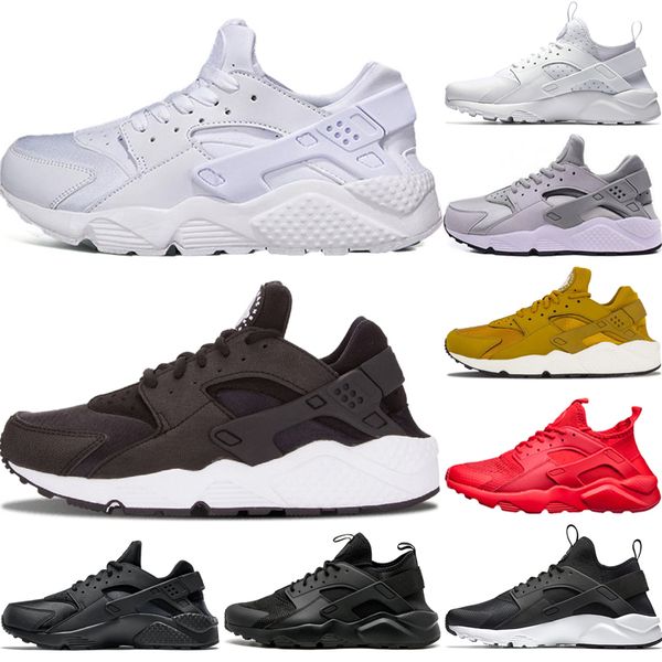 

Classic Huarache Ultra Huraches trainers for men women 2019 Triple black white red Gold Grey Running Shoes mens Huaraches Sport sneakers