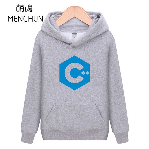 

it programmer costume c++ printing hoodies geek hooodies various color casual hoodies ac1470, Black