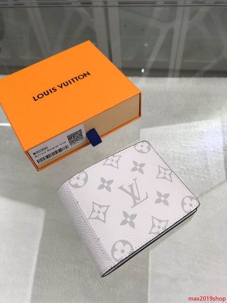 

classic b wallet with box women brand genuine leather square wallet leather purse women money card holder m30300 11.5-9-1.5