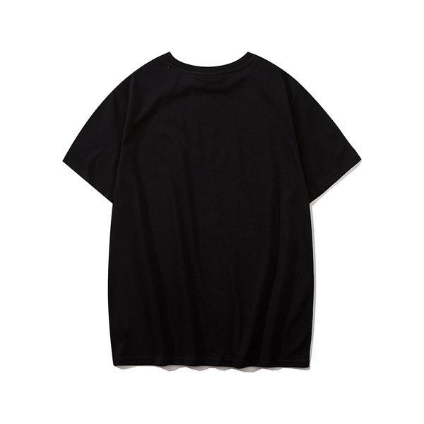 

2020 summer designer men and women t-shirt new street shooting tide brand fun men and women couple models short sleeve spot wholesale3, White