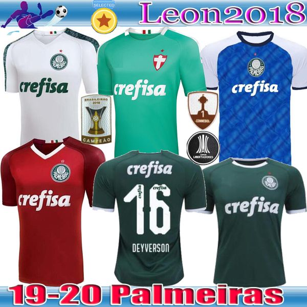 

2019 Palmeiras SOCCER JERSEY HOME Third GREEN DUDU G.JESUS ALECSANDRO Palmeiras JERSEYS ALLIONE CLEITON 19 20 Brasil football shirt