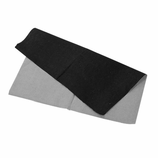 

1 pack solid color printed paper napkin black