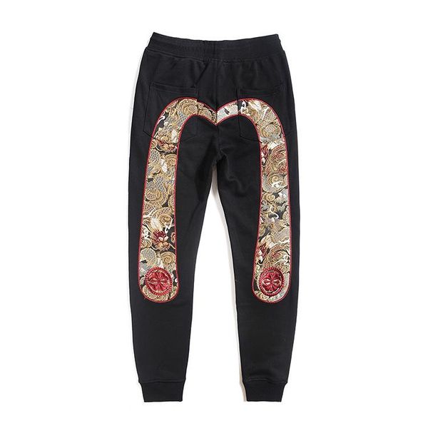 

2019 new mens joggers casual pants fitness sportswear tracksuit printing sweatpants long trousers black track pants slim size s-2xl