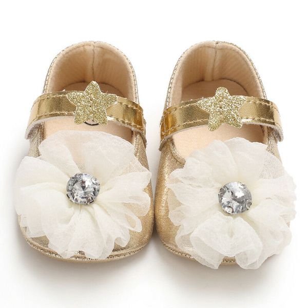 

newborn toddler baby girl shoes sequins bling pu shoes lace bow tie princess 0-18m