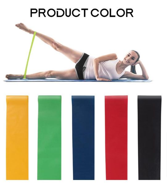 

yoga crossfit resistance bands 1-5 level rubber training pull rope for sports pilates expander fitness gum gym workout equipment