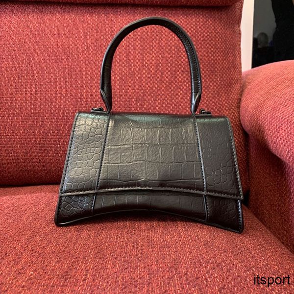 

womens luxury hourglass shape alligator handbags flap chain shoulder bags designer handbag women clutch messenger bag purse shopping tote