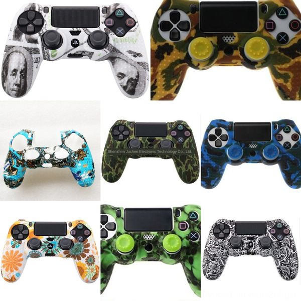 

jdxaw full button shell case skin housing cover set with full buttons mod kit replacement for playstation 4 ps4 controller gold